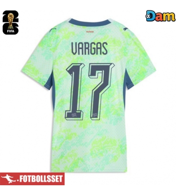 Schweiz Ruben Vargas #17 Bortatröja Dam VM 2026 Kortärmad